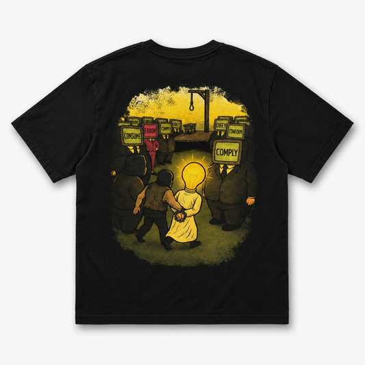 The Truth on Trial – Oversized Heavyweight T-Shirt