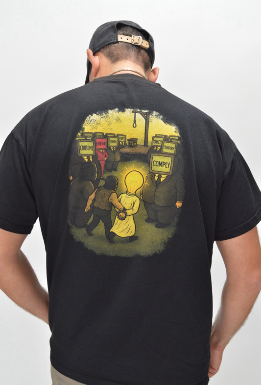 “The Truth on Trial” – Limited Edition Oversized Tee (PRE ORDER)